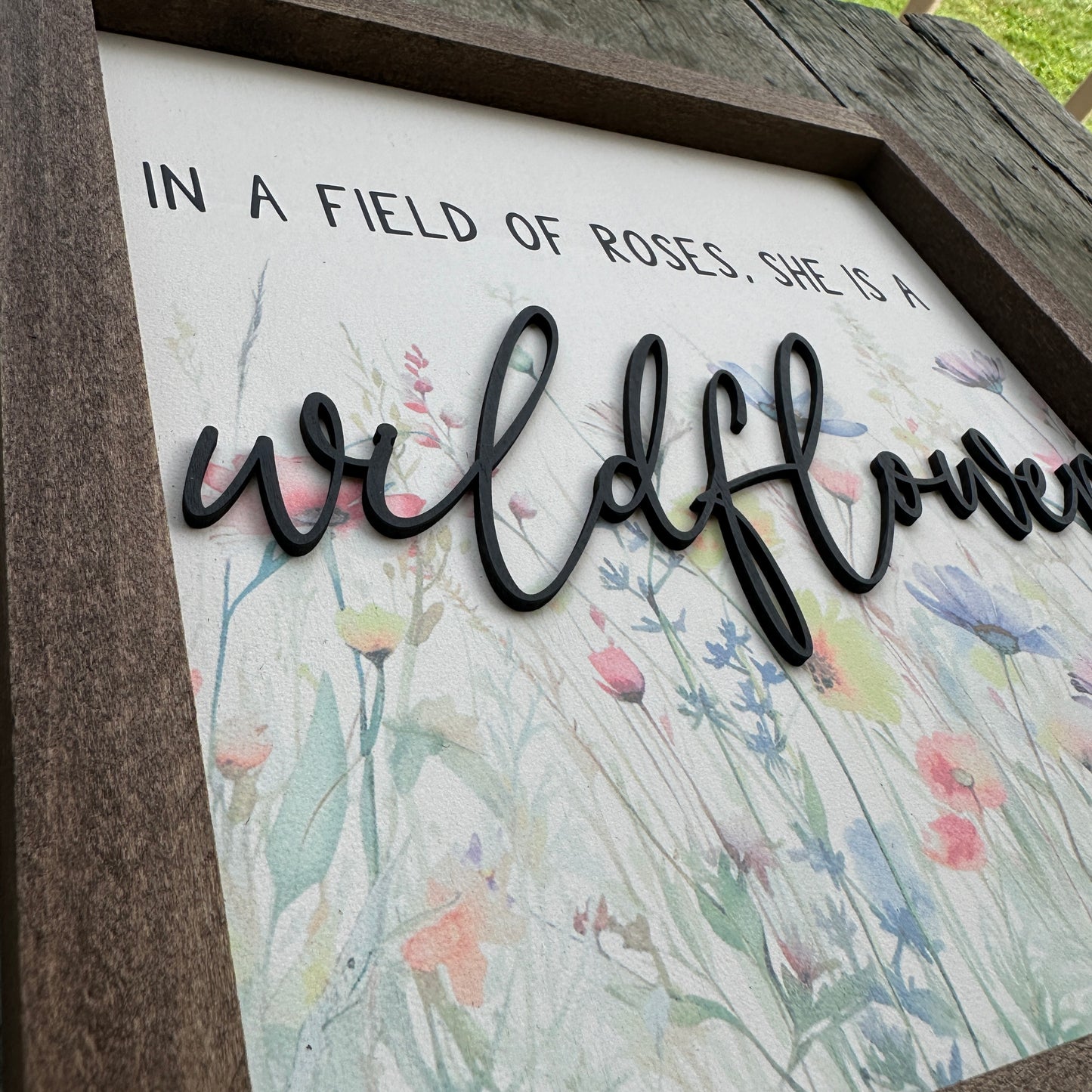 Wildflower Sign